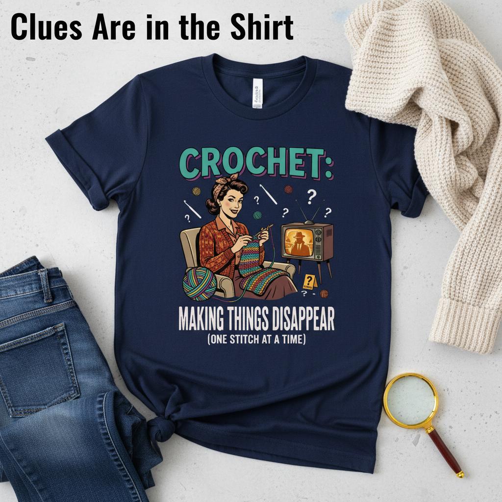 Crochet Mystery Disappear T-Shirt__pair