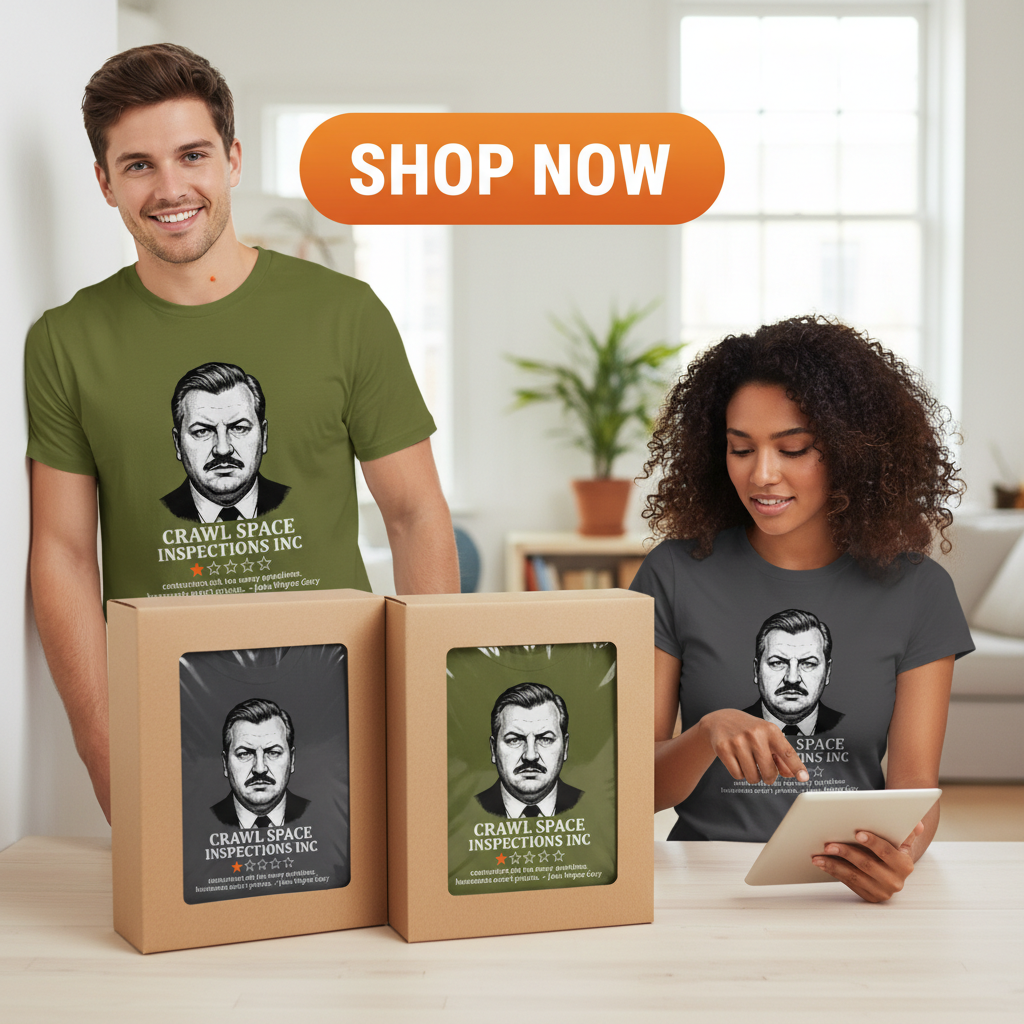 Crawl Space Inspections Review T-Shirt_dual_lifestyle