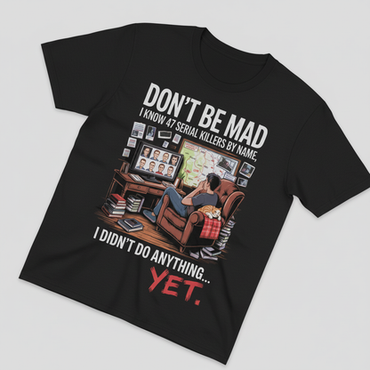 Serial Killer Obsession T-Shirt_closeup