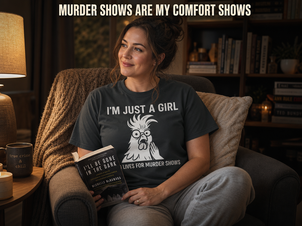 Just a Girl Who Loves Murder Shows T-Shirt_ls_prop