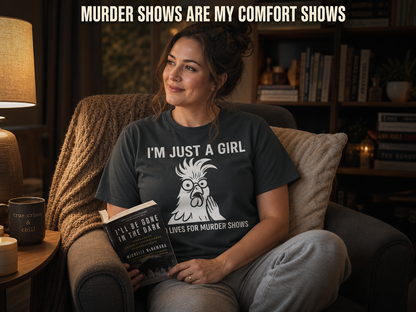 Just a Girl Who Loves Murder Shows T-Shirt_ls_prop