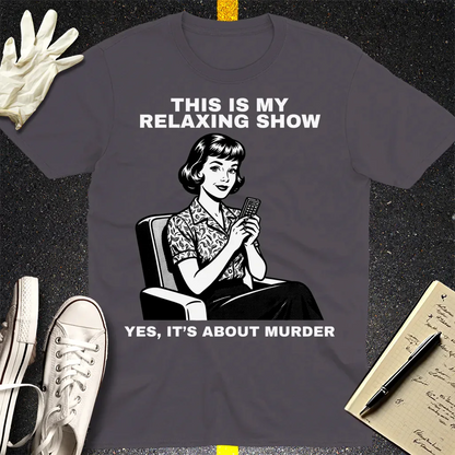 Retro Sass Remote T-Shirt - Charcoal