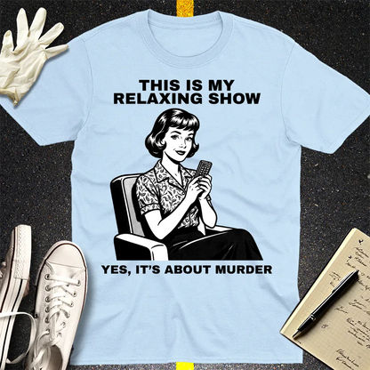 Retro Sass Remote T-Shirt - Light Blue