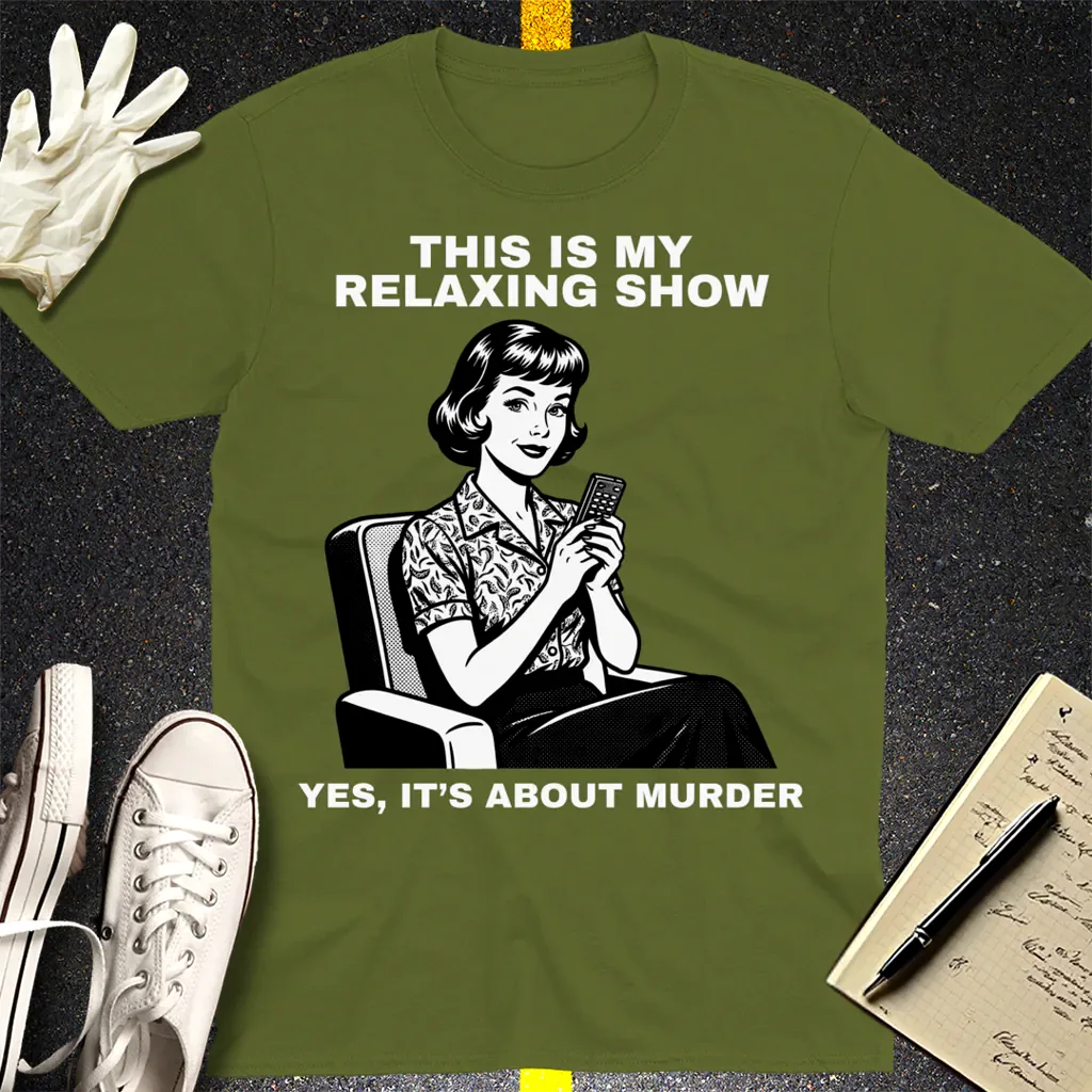 Retro Sass Remote T-Shirt - Military Green