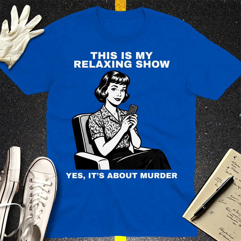 Retro Sass Remote T-Shirt - Royal