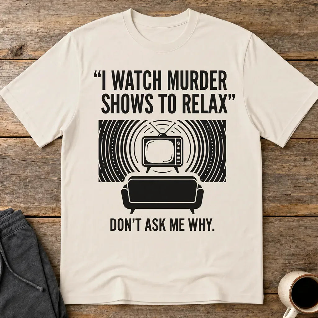 Murder Show Chill T-Shirt - Ice Grey