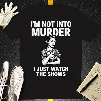 Murder Show Junkie T-Shirt - Black