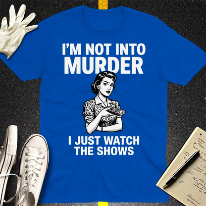 Murder Show Junkie T-Shirt - Royal