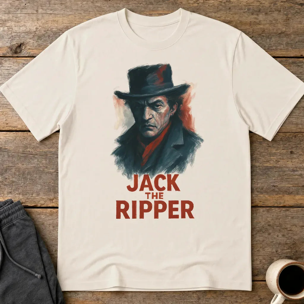 Jack the Ripper T-Shirt - Ice Grey