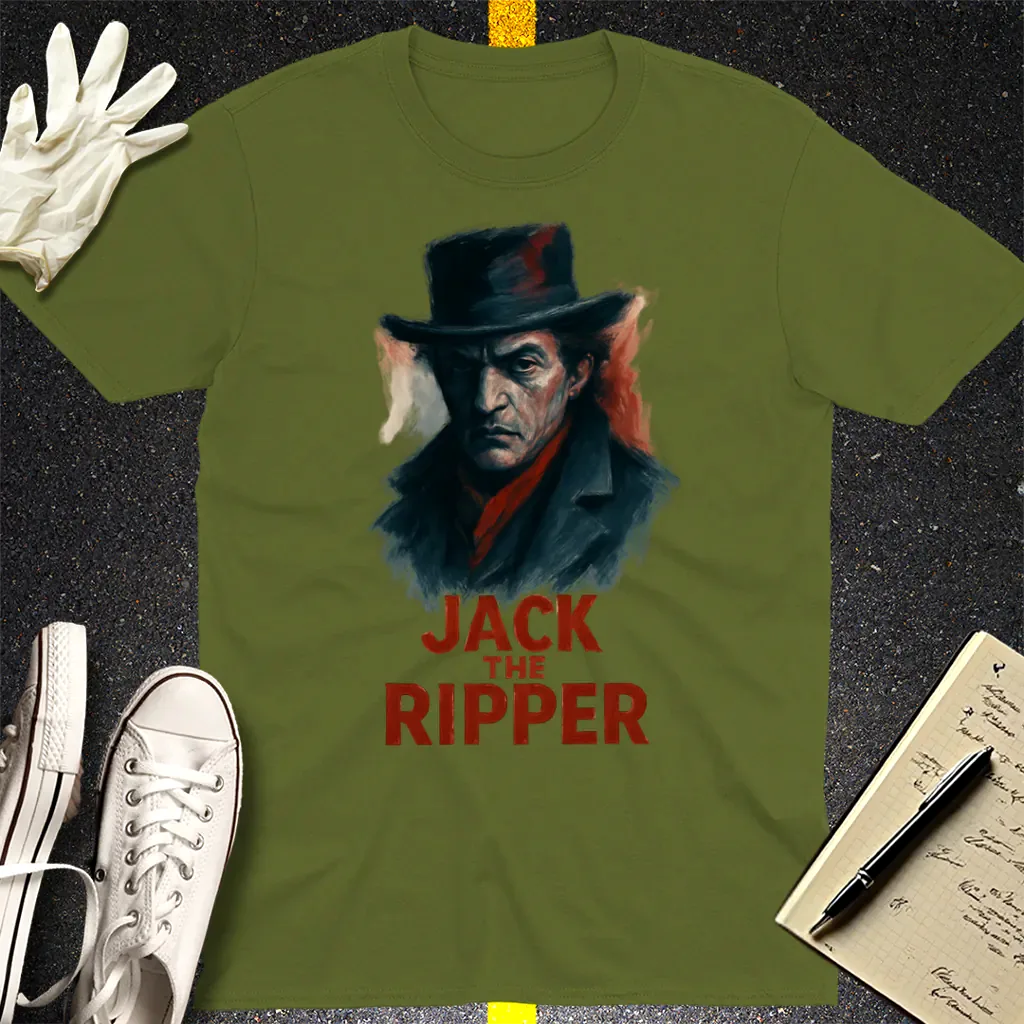 Jack the Ripper T-Shirt - Military Green
