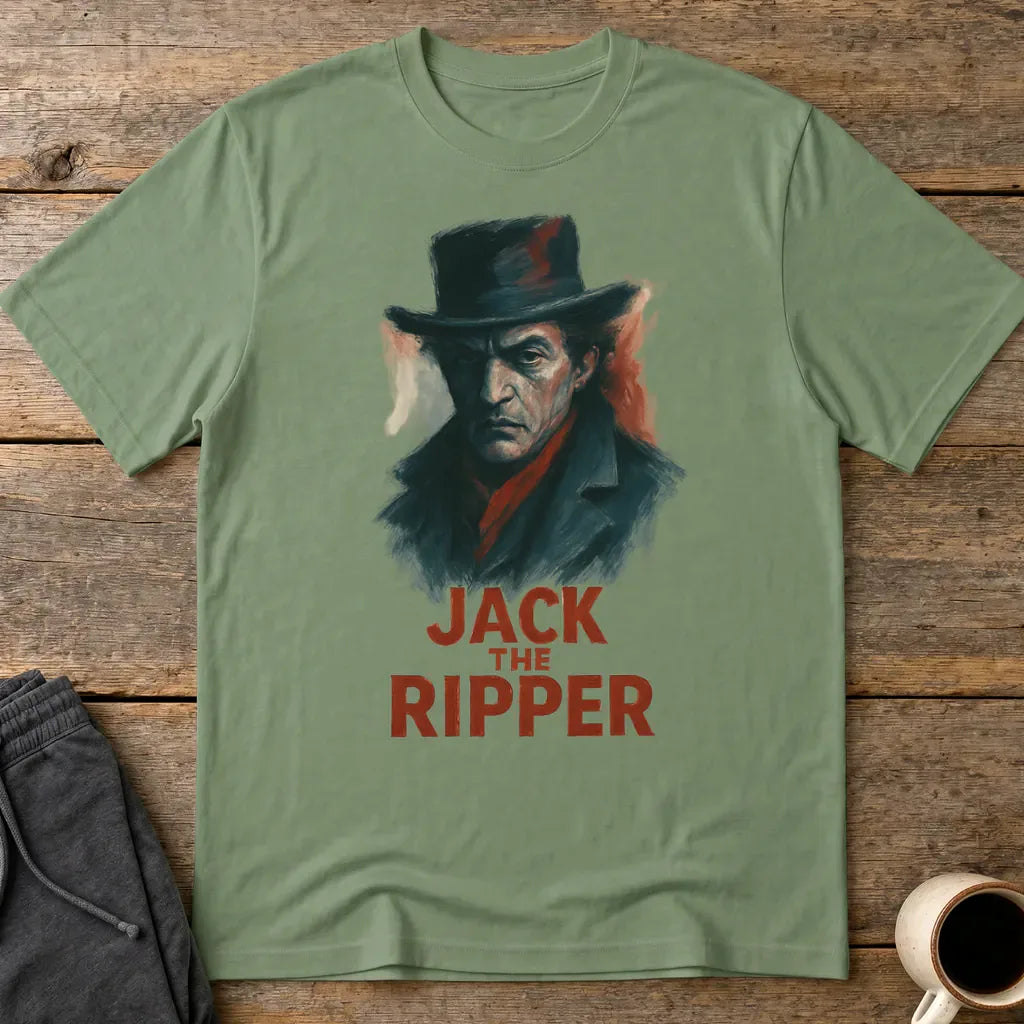 Jack the Ripper T-Shirt - Military Green