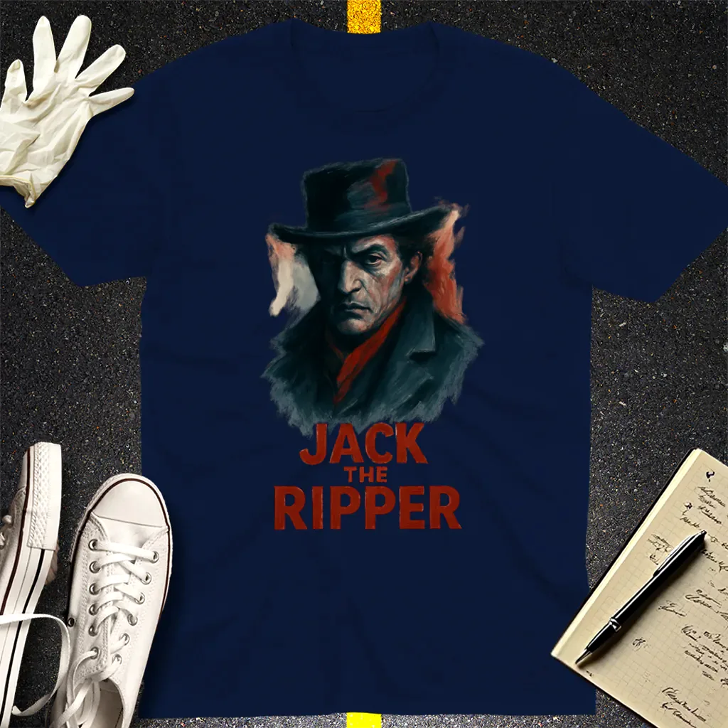 Jack the Ripper T-Shirt - Navy