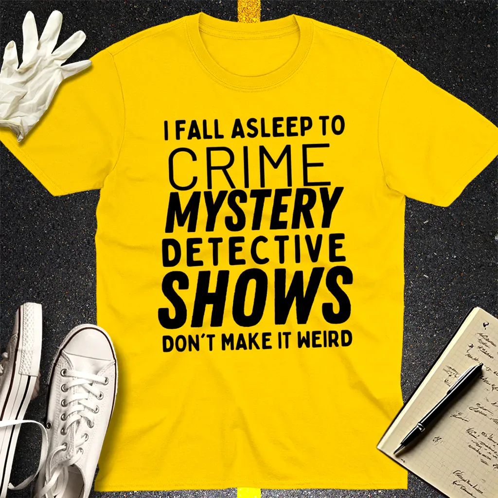 Crime Show Sleep T-Shirt - Daisy