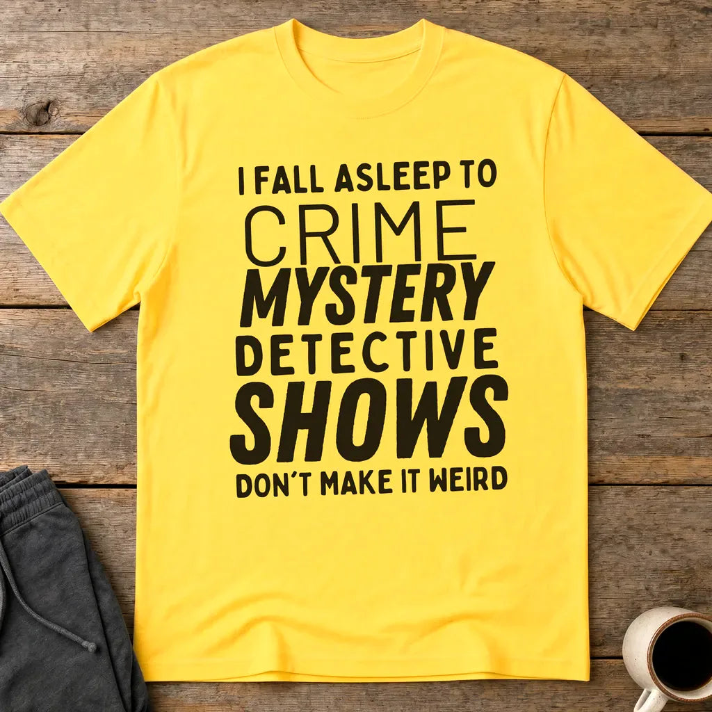 Crime Show Sleep T-Shirt - Daisy
