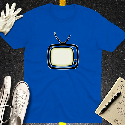 Retro Static Glow T-Shirt - Royal