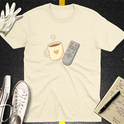 Coffee & Chill T-Shirt - Natural