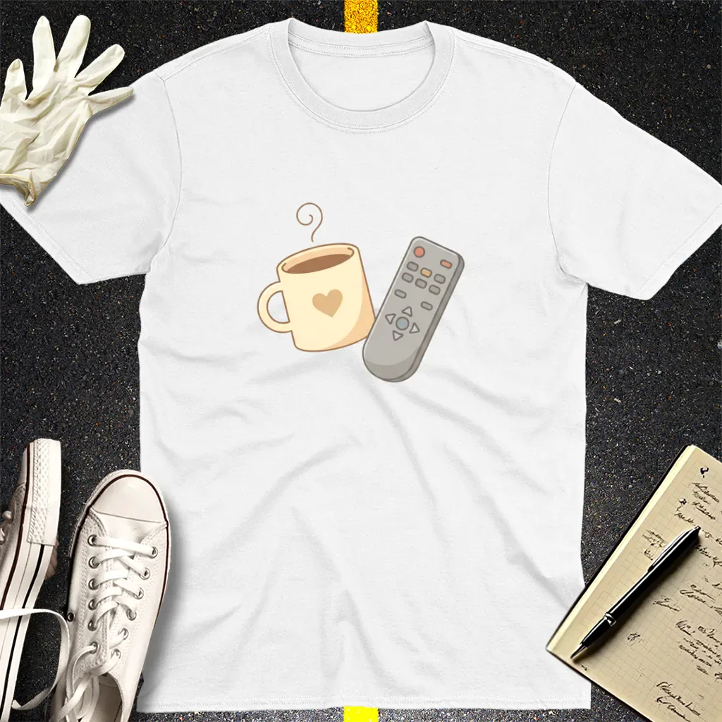 Coffee & Chill T-Shirt - White