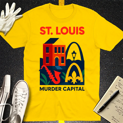 St. Louis Murder Capital T-Shirt - Daisy