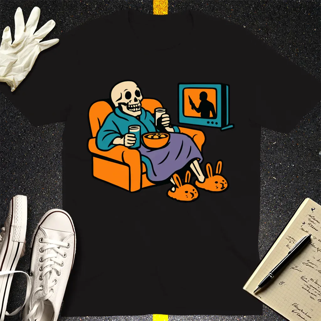 True Crime & Chill T-Shirt - Black