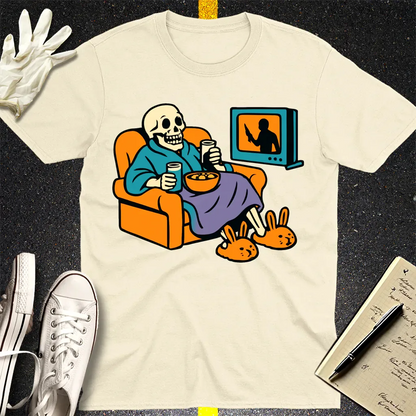 True Crime & Chill T-Shirt - Natural