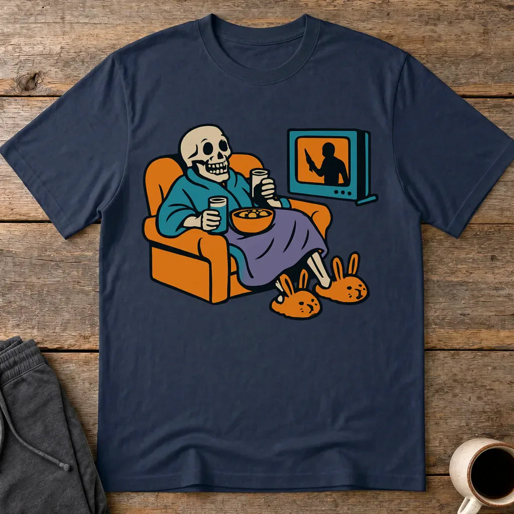 True Crime & Chill T-Shirt - Navy