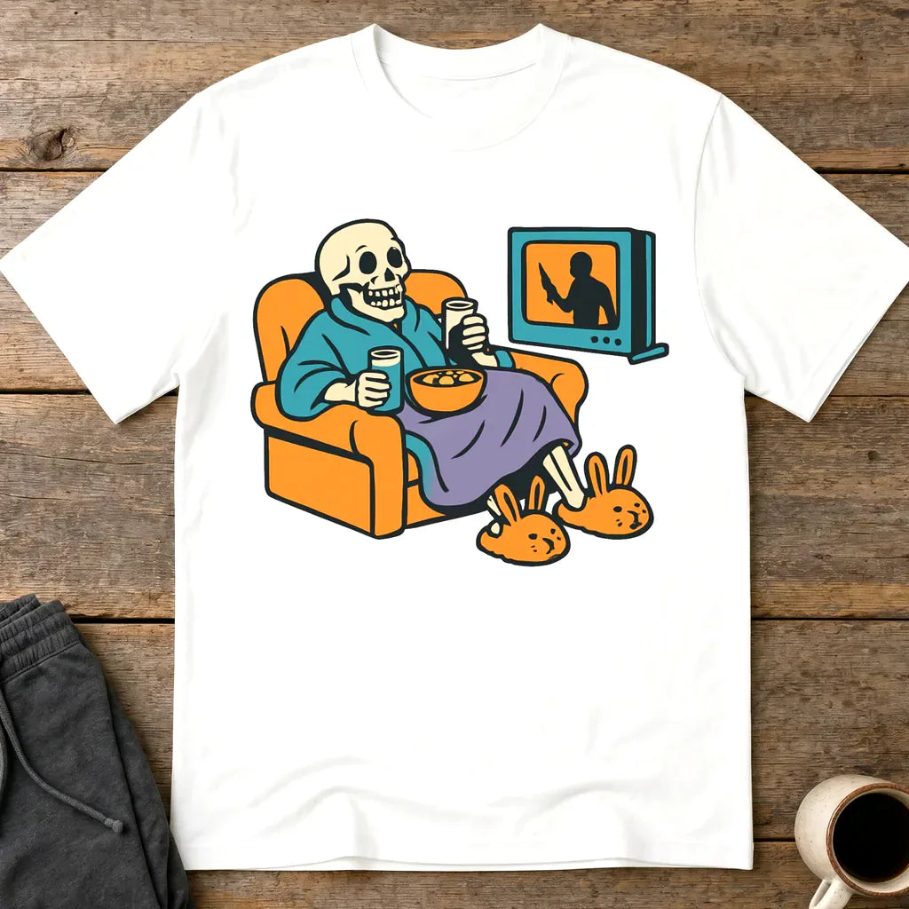 True Crime & Chill T-Shirt - White