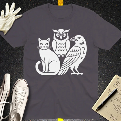 Mystic Trio T-Shirt - Charcoal