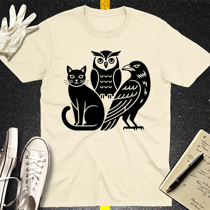 Mystic Trio T-Shirt - Natural