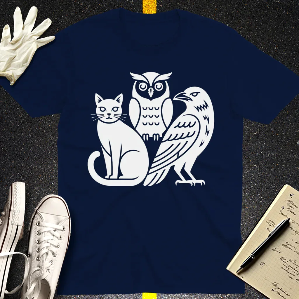 Mystic Trio T-Shirt - Navy