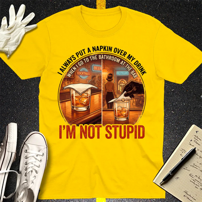 I'm Not Stupid T-Shirt - Daisy