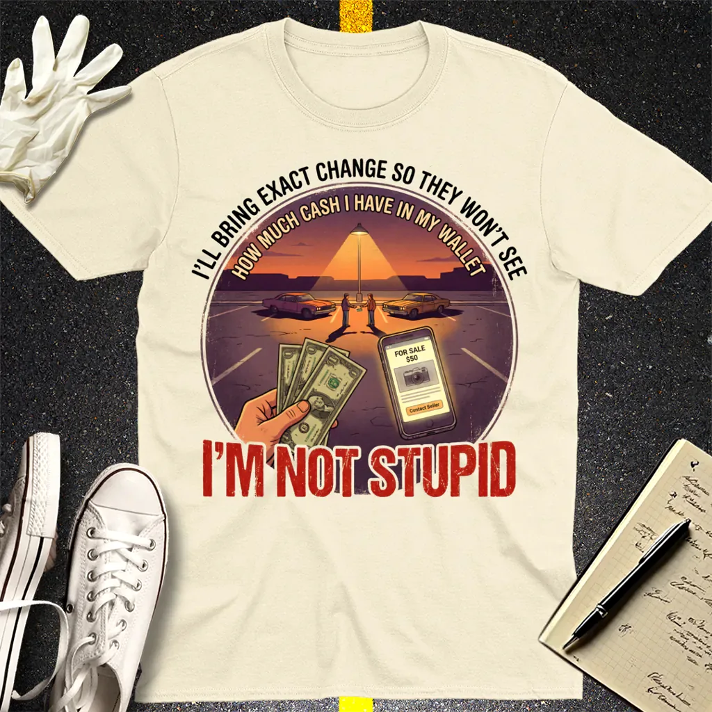 Exact Change Street Smarts T-Shirt - Natural