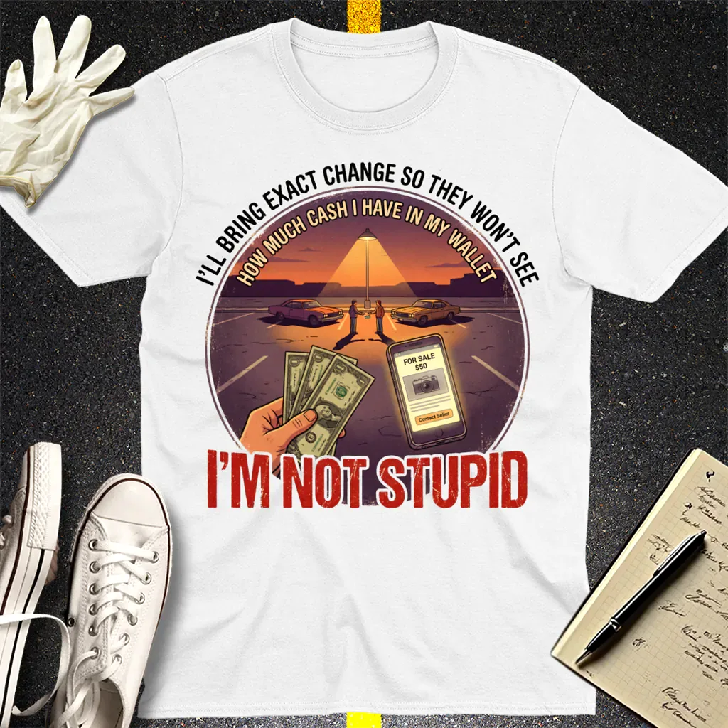 Exact Change Street Smarts T-Shirt - White