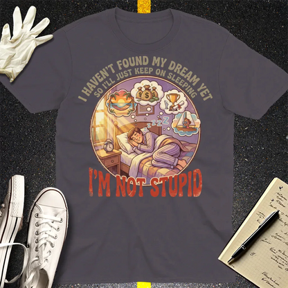 Keep on Sleeping T-Shirt - Charcoal