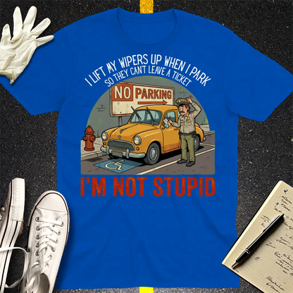 I'm Not Stupid T-Shirt - Royal