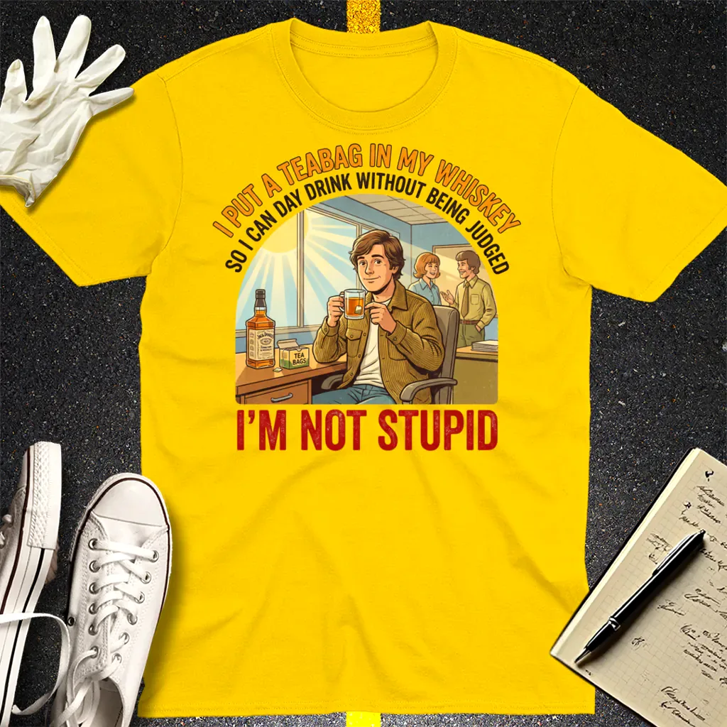 Teabag Whiskey Genius T-Shirt - Daisy