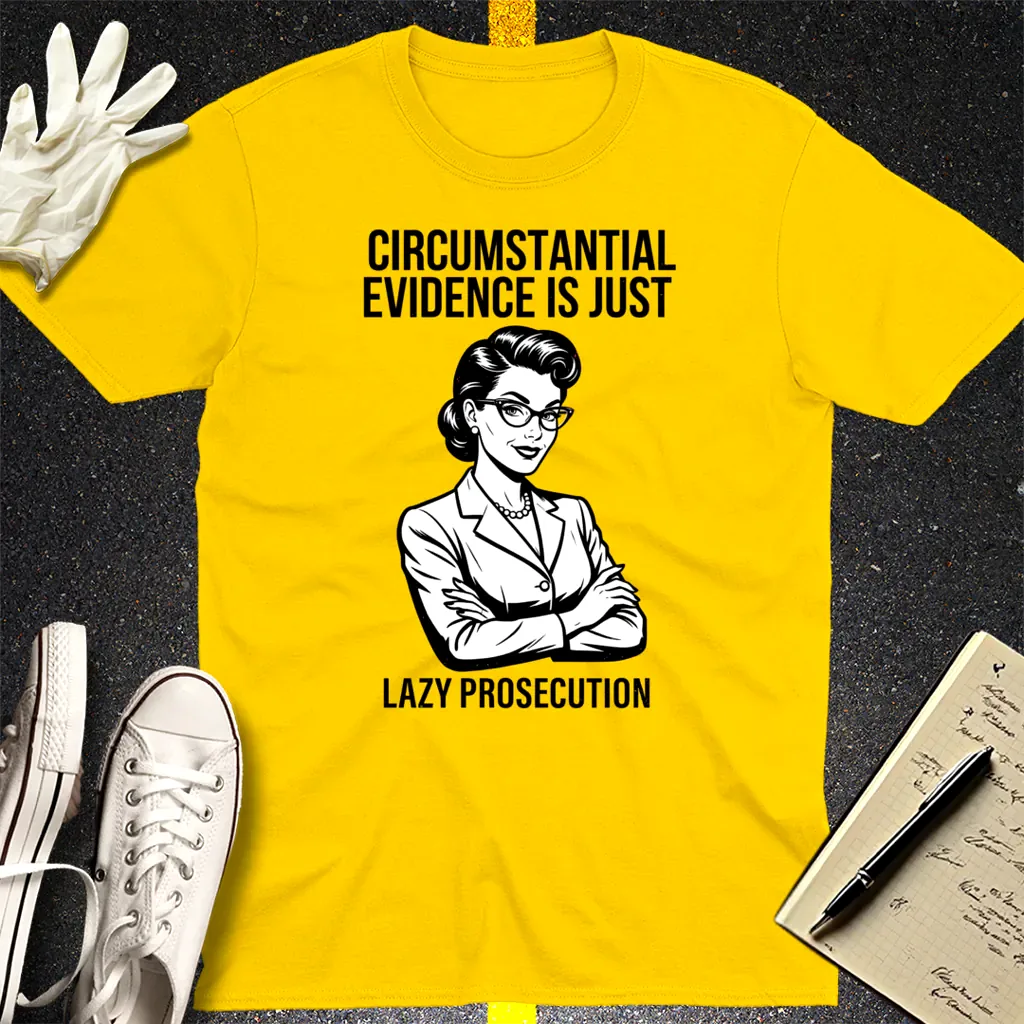 Lazy Prosecution T-Shirt - Daisy