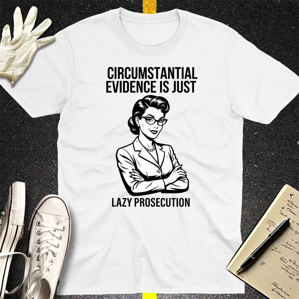 Lazy Prosecution T-Shirt - White