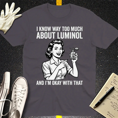 Luminol Expert T-Shirt - Charcoal