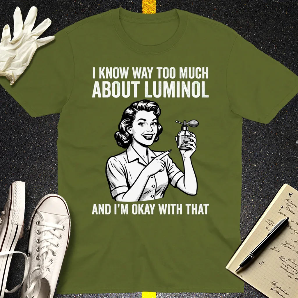 Luminol Expert T-Shirt - Military Green