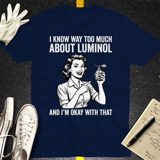 Luminol Expert T-Shirt - Navy