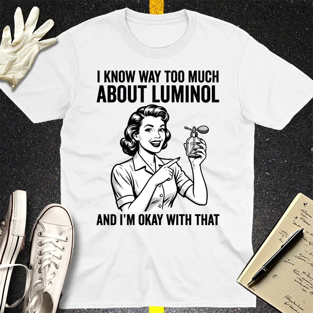 Luminol Expert T-Shirt - White