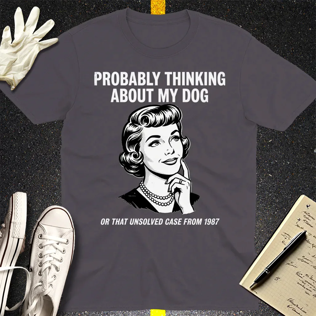 Unsolved Thoughts T-Shirt - Charcoal