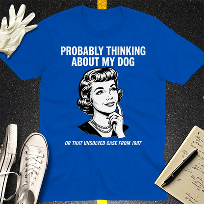 Unsolved Thoughts T-Shirt - Royal