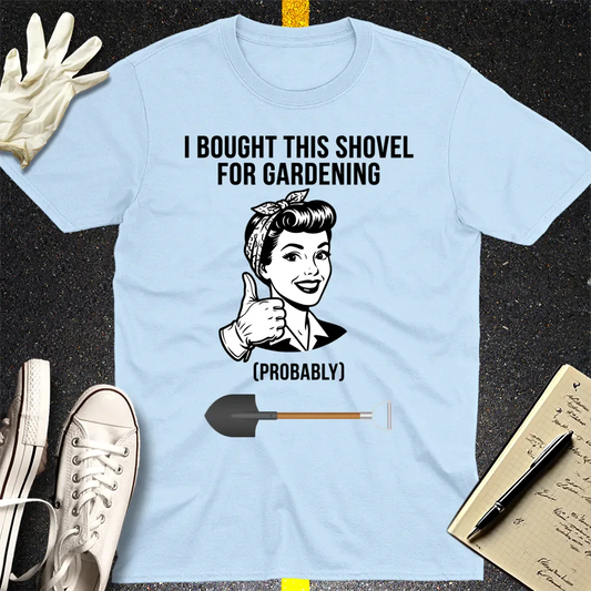 Probably Gardening T-Shirt - Light Blue