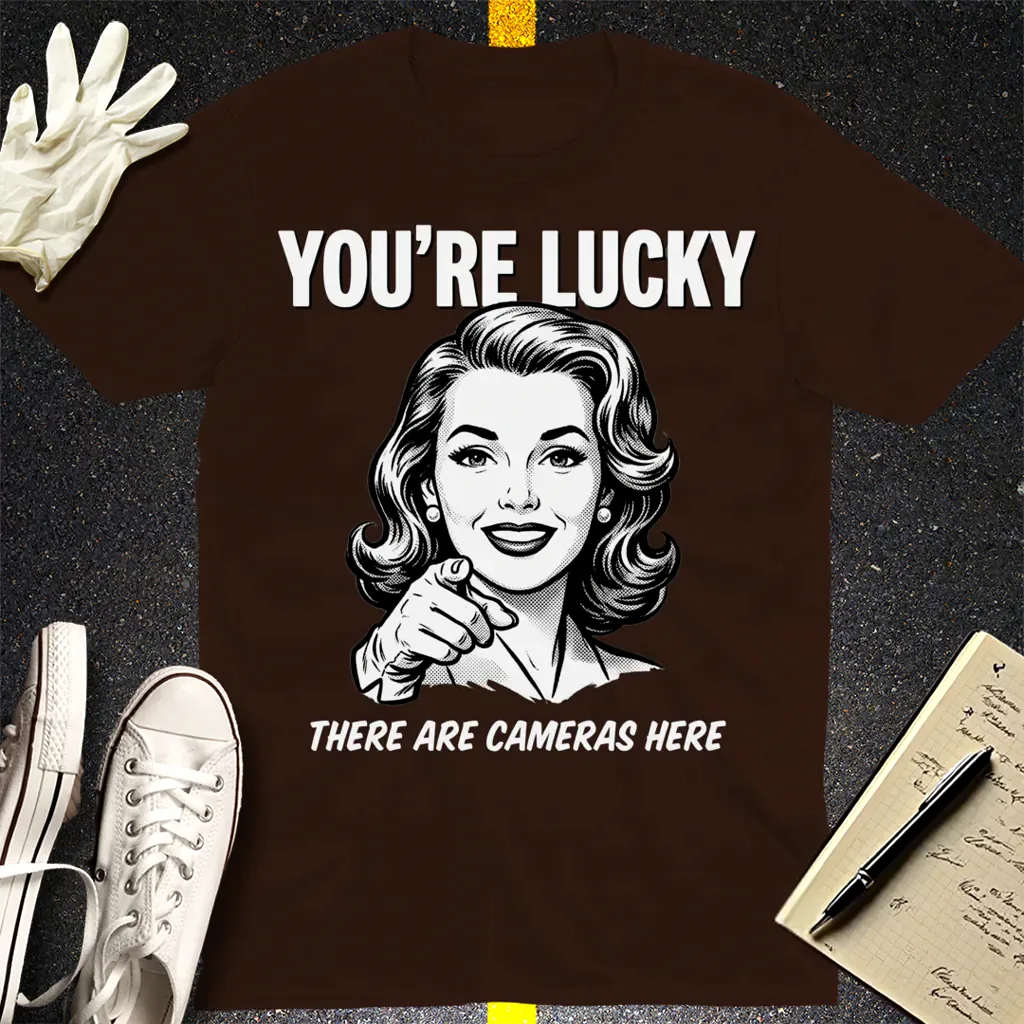 You're Lucky T-Shirt - Dark Chocolate