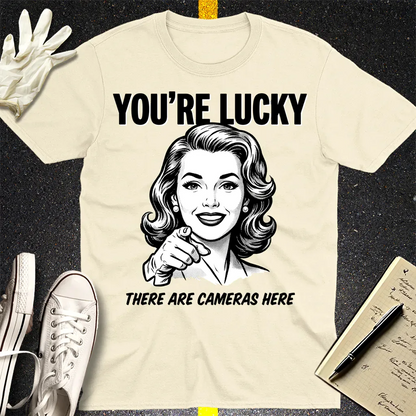 You're Lucky T-Shirt - Natural