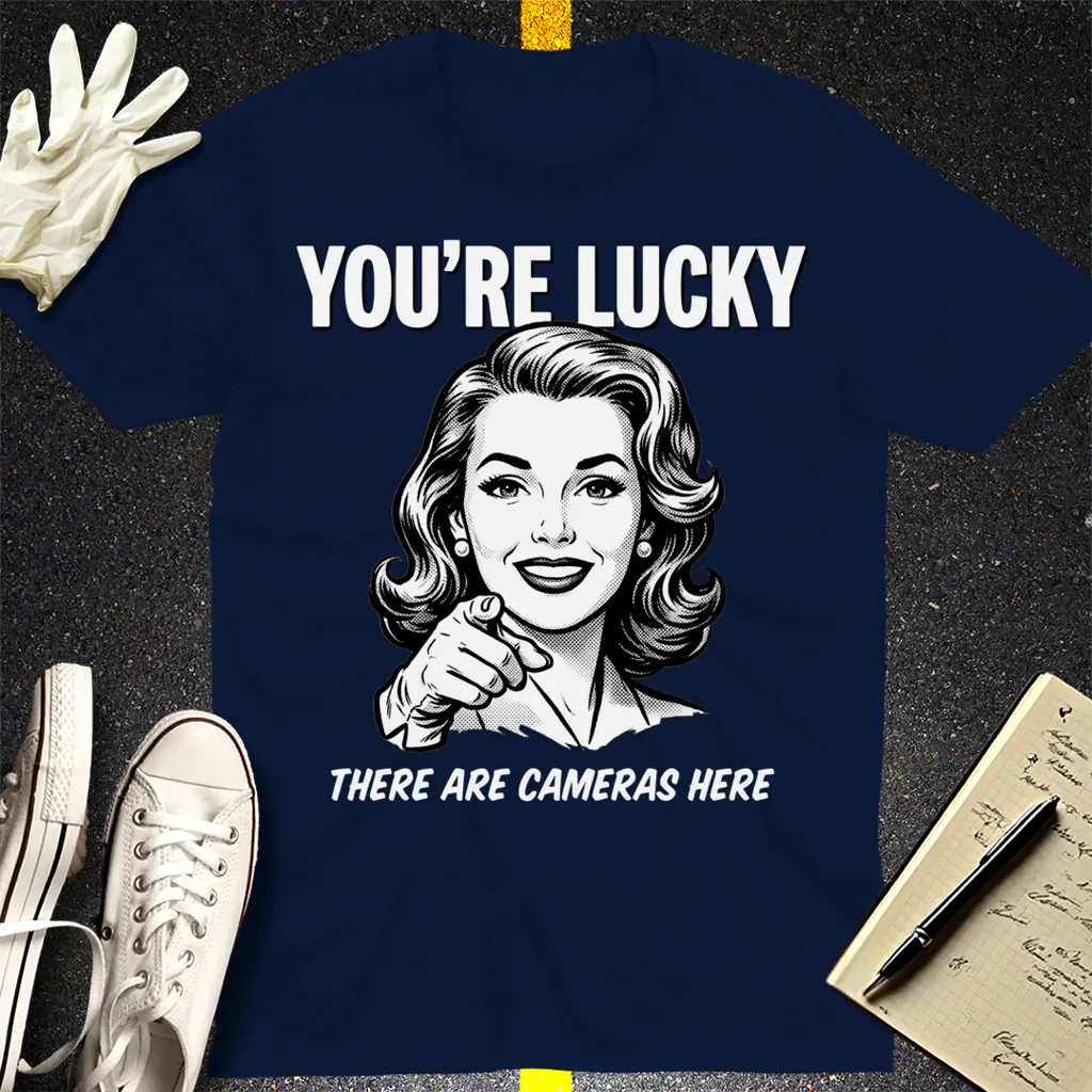 You're Lucky T-Shirt - Navy