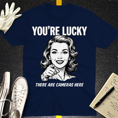 You're Lucky T-Shirt - Navy