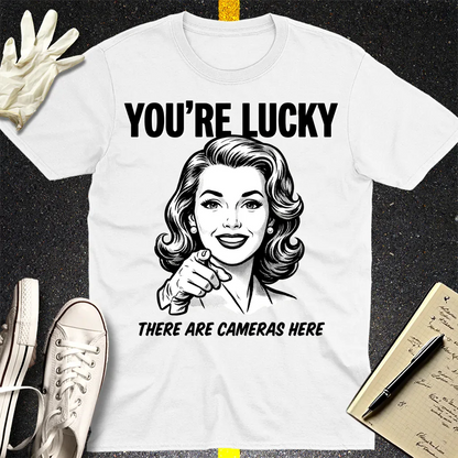 You're Lucky T-Shirt - White