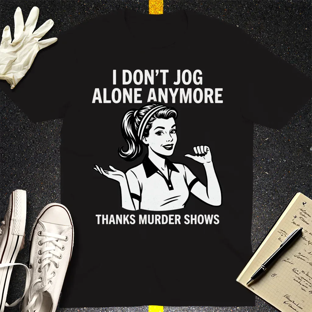 Thanks Murder Shows T-Shirt - Black